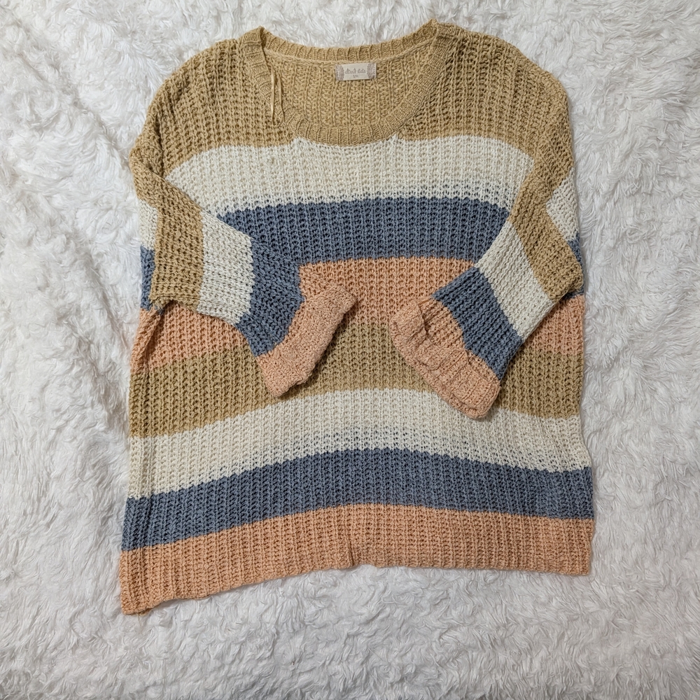 Altar'd State Multicolor Striped Sweater